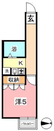 KM大元駅前の間取り画像