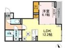 （仮称）D－ROOM高円寺北3丁目の間取り画像