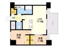 MODERN PALAZZO 博多デュオグランデWestの間取り画像