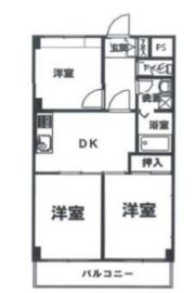 ブルームライフ市川の間取り画像