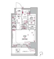 クレイシア大井町の間取り画像