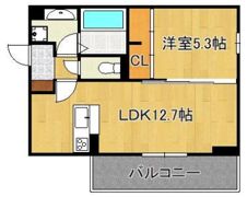 TORISIA陣原の間取り画像
