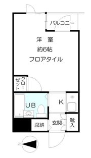 キャッスルマンション上福岡の間取り画像