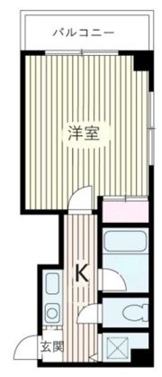 GRADO鶴見の間取り画像