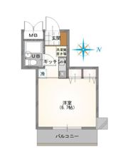 ベルフラットの間取り画像