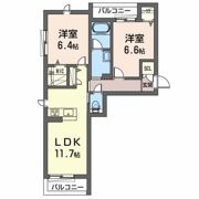 メゾン ジーニャの間取り画像