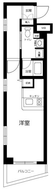 ヴィスタガーデン西荻窪の間取り画像