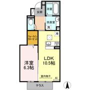 ウィット高岡の間取り画像