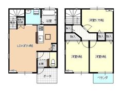 ピサリ西荒屋の間取り画像