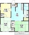 コーポ岡部B棟の間取り画像