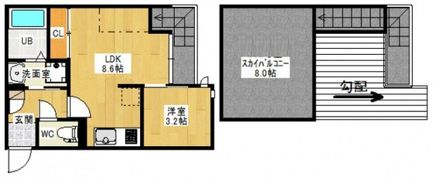 Grandtic lazuliの間取り画像