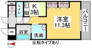 クレストシティ中井町の間取り画像