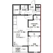 EIJU加島A(北側)の間取り画像