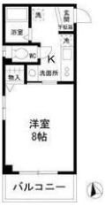サンセイハイツ川名の間取り画像