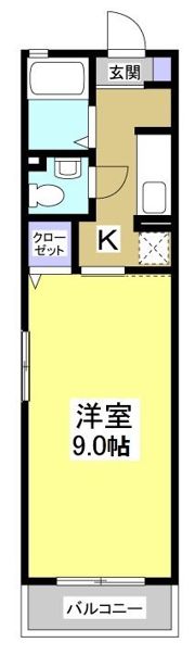 ラージネスの間取り画像