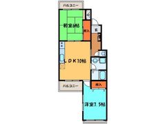 シティハイツ金屋町の間取り画像
