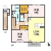 グランドソレーユⅡ A棟の間取り画像