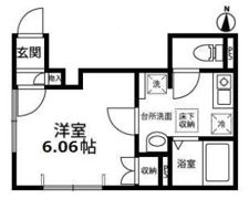 アルベロアルト東府中の間取り画像