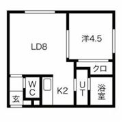 プリオール恵庭の間取り画像