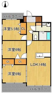 ERURISUTON KATOの間取り画像