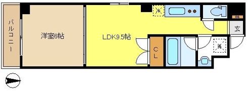 エスポワールISHIHARAの間取り画像
