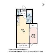 ラ ルナ あすと長町の間取り画像