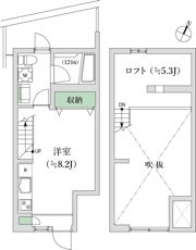 渋谷本町テラスハウスの間取り画像