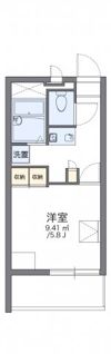 レオパレス楠2の間取り画像