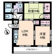 ファミーユコート恩田B棟の間取り画像