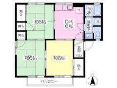 クレベールハイムの間取り画像