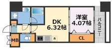 Vinoプレジオ本町の間取り画像