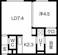 コンフォール中島の間取り画像