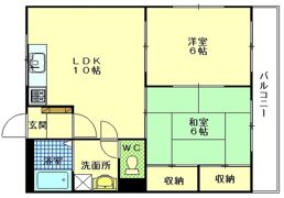 東宝牛田ビルの間取り画像