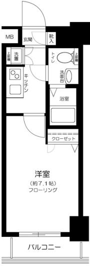 EXIM大森の間取り画像