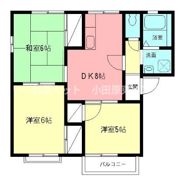 ブルーハイムAの間取り画像