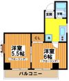 阪本マンションの間取り画像