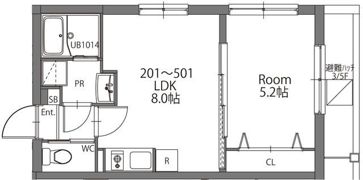 ノブレス上落合の間取り画像