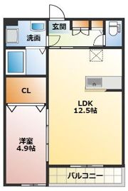 フォレストコートSの間取り画像