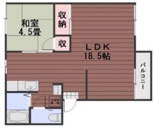 妹尾グリーンコーポの間取り画像