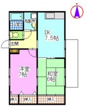 マスカットの間取り画像
