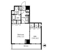 パークキューブ四谷三丁目の間取り画像