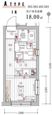 MAXIVbasic大鳥居の間取り画像