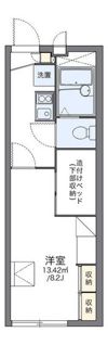 レオパレス光ヒルズの間取り画像