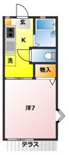 メゾンサチィエールの間取り画像