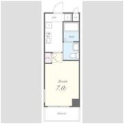 サザン長柄の間取り画像