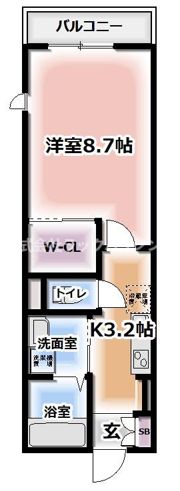 ヴァスタ香里の間取り画像
