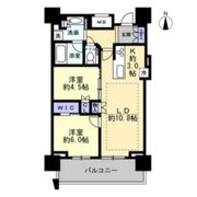 プラウドタワー岡山の間取り画像