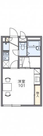 レオパレスASTc．DAの間取り画像