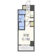 S-RESIDENCE南堀江の間取り画像