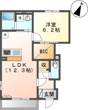 アレイナ ヒルズの間取り画像